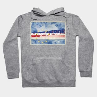 Cape Verde Vintage style retro souvenir Hoodie